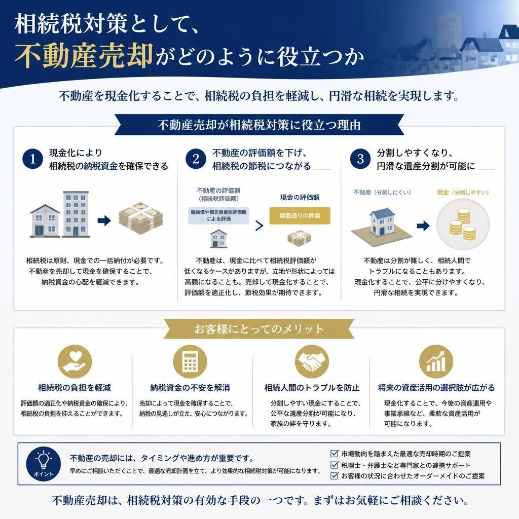 4. 相続税対策としての不動産売却